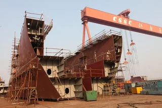 China’s shipbuilding industry registers robust growth in Q1