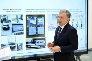 Uzbek President gets acquainted with construction projects