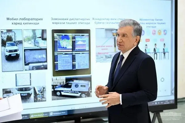 Uzbek President gets acquainted with construction projects