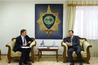 Director of SCO RATS holds talks with British envoy