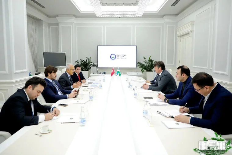 Shavkat Umurzakov meets with representatives of Kalyon Holding