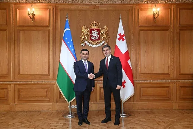 Baxtiyor Saidov Gruziya prezidenti Mixail Kavelashvili bilan uchrashdi