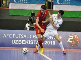 Uzbekistan futsal team defeats Iran