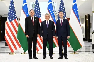 Президент Узбекистана встретился со спецпосланником США Серджио Гором