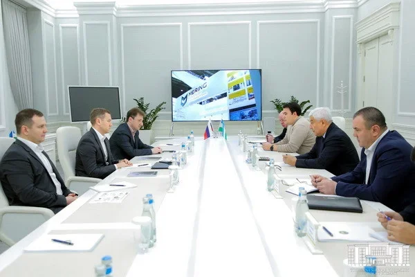 A meeting with the management of Mering Engineering takes place in Tashkent’s khokimiyat