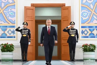 Shavkat Mirziyoyev solemnly takes the oath and took office as President of the Republic of Uzbekistan