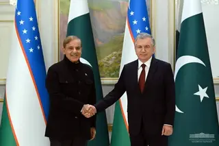 President of Uzbekistan and the Prime Minister of Pakistan hold talks