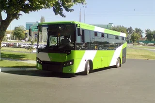 Автобусы марки SamAuto LE 60 начали курсировать в Андижане