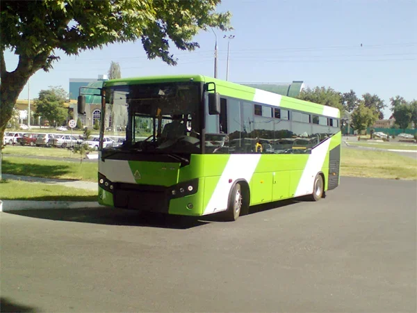 SamAuto LE 60 buses start to provide services in Andijan