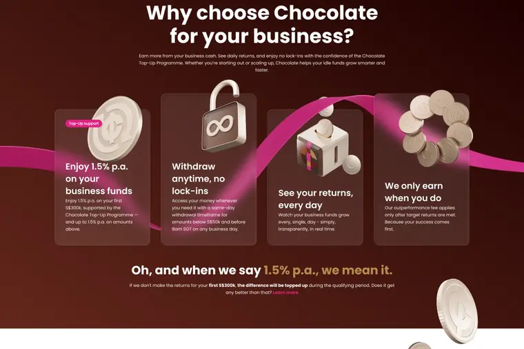 Chocolate Finance launches Chocolate Business to help companies put idle cash to work