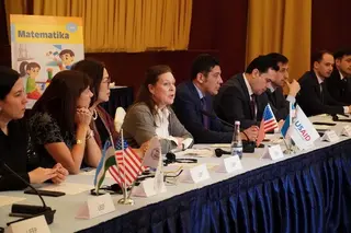 USAID Partners with the Ministry of Public Education to Improve Student Reading and Mathematics Skills in Uzbekistan