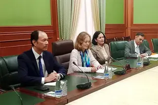 Deputy Foreign Minister of Uzbekistan holds a meeting with the Regional Director of the UNFPA