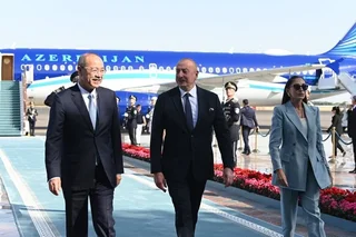 Ильхам Алиев прибыл в Узбекистан