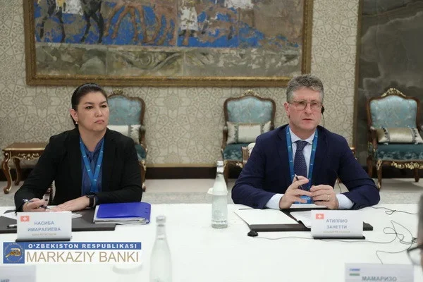 Обсуждены вопросы сотрудничества с членом правления Национального банка Швейцарии