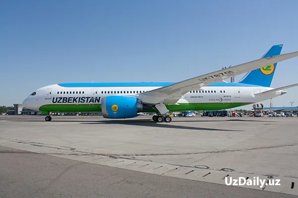 “Ўзбекистон ҳаво йўллари” МАК иккинчи “Boeing-787 Dreamliner” авиалайнерини қабул қилиб олди