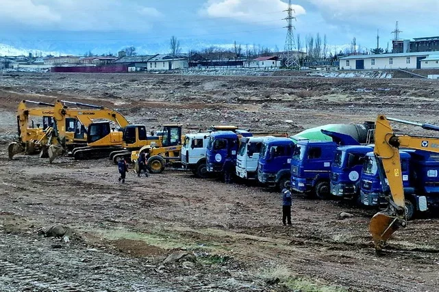 Construction of the "Baytkurgan – Parkent" railway begins