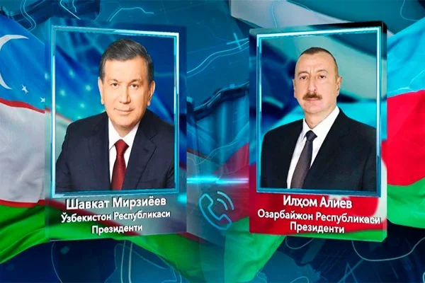 Presidents of Uzbekistan and Azerbaijan hold phone conversation