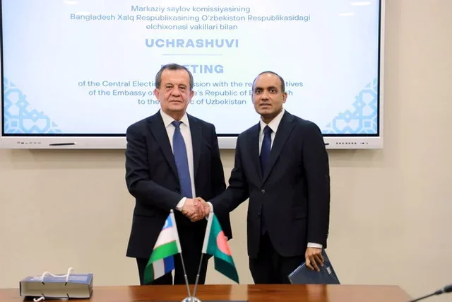 Oʻzbekiston Markaziy saylov komissiyasi Bangladesh elchisi bilan saylovlarni tashkil etish boʻyicha hamkorlikni muhokama qildi