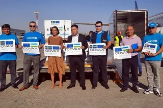 Uzbekistan for the first time received a children’s vaccine against COVID-19