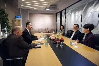 Алламжонов Оқ уй вакили билан Рубионинг Ўзбекистонга ташрифини муҳокама қилди