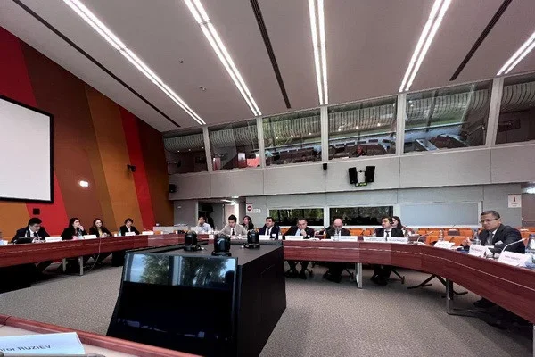 A delegation of Uzbekistan takes part in a seminar on conventions of the Council of Europe