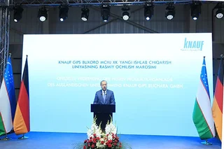 КНАУФ объявил о новых инвестициях в Узбекистане