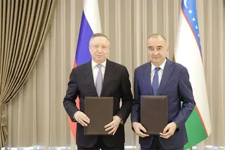 Saint Petersburg and Tashkent signa road map for 2022-2026