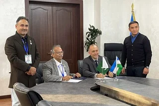 «Темирйўлкарго» АЖ ва “IRT Chamber of Pakistan” ўртасида стратегик ҳамкорлик тўғрисида Меморандум имзоланди