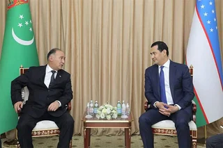 Issues on expansion of Uzbek-Turkmen cooperation were discussed