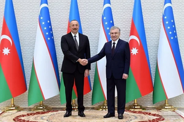 A solemn meeting of Azerbaijan’s President takes place in Tashkent