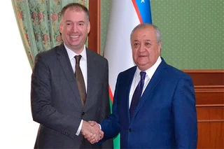 Камилов принял Государственного министра МИД Германии