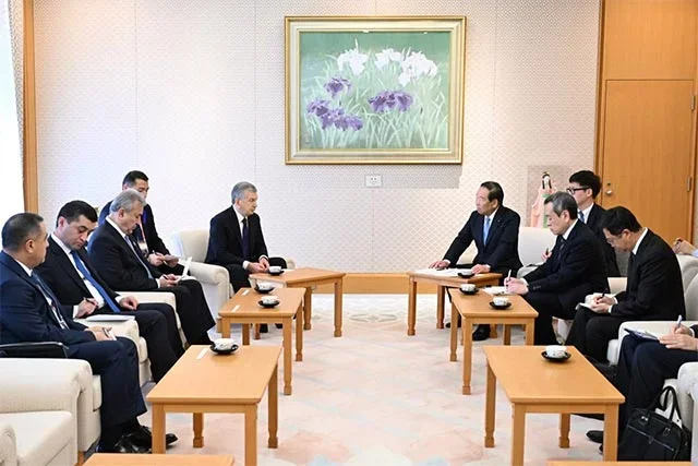 Oʻzbekiston Respublikasi Prezidenti Yaponiya Vakillar palatasi Spikeri bilan uchrashdi
