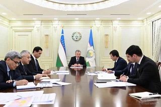 Uzbek President chairs a meeting on new cooperation projects with Central Asian countries