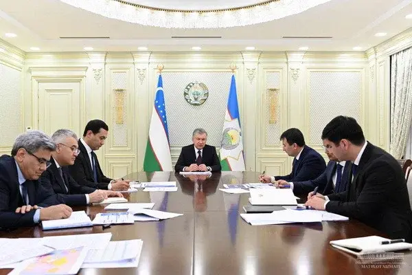 Uzbek President chairs a meeting on new cooperation projects with Central Asian countries