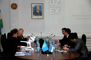 Миссия Всемирного банка посетила УзРТСБ