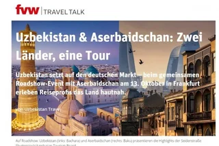 O‘zbekiston Yevropada turizm brendini targ‘ib qilishni kuchaytirmoqda