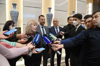 A conference of special representatives of the EU and Central Asian countries on Afghanistan was held in the capital