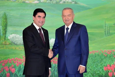 Uzbekistan and Turkmenistan leaders hold talks in Tashkent