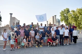 A convoy of 30 cars from the SCO countries arrived in Samarkand