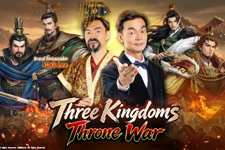 Three Kingdoms: Throne War Opens Pre-Registration Across Six Southeast Asian Markets  Featuring Mark Lee as the Witty Alliance Lord