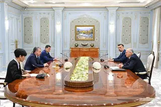 President of Uzbekistan receives the OSCE Chairman-in-Office