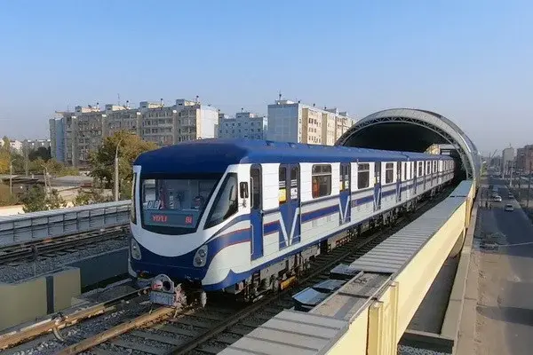 On the elevated metro line in Tashkent, working hours will be temporarily reduced