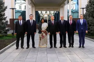 The meeting of the Council of National Coordinators of the SCO Member States is taking place in a hybrid format