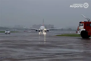 Red Sea Airlines makes the first flight to Tashkent