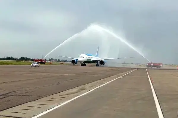 Boeing 787 with humanitarian aid on board landed in Tashkent
