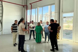 Представители производства материалов для автомобилей посетили технопарк «Чирчик»