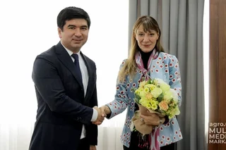 Aziz Voitov meets with UNDP Resident Representative in Uzbekistan