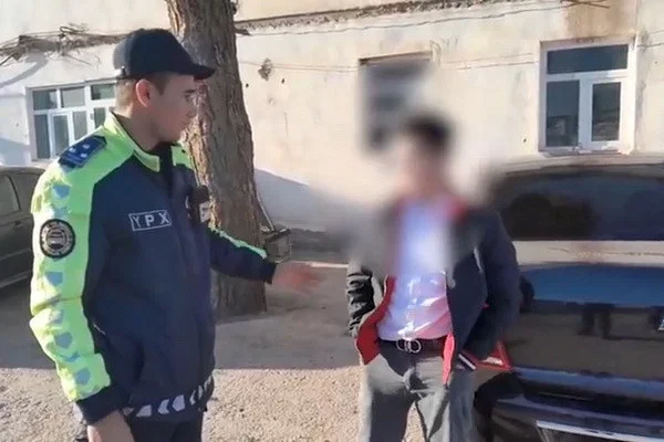 Minor driver detained in Termez