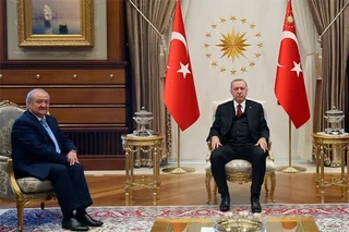 Abdulaziz Kamilov holds talks with the President of Turkey