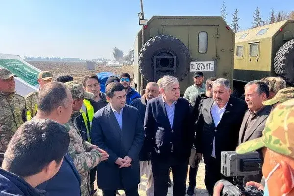 Bakhtiyor Saidov visits the village of Ovakent
